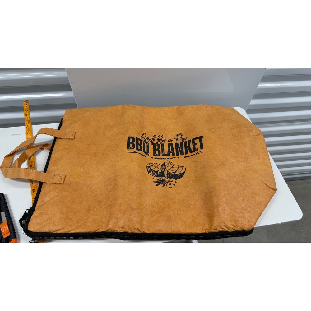 Amadocook BBQ Blanket Insulated Meat Resting Bag Tan Grill Like A Pro Thermal